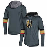 Women Vegas Golden Knights Gray Customized All Stitched Hooded Sweatshirt,baseball caps,new era cap wholesale,wholesale hats